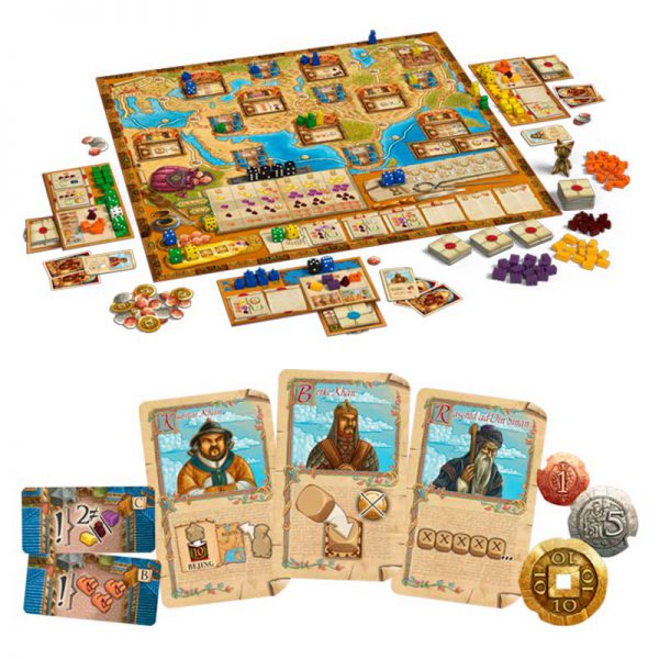 lanthaan eerlijk belegd broodje The Voyages of Marco Polo - Double Dane Games - Tabletop Games - Board Games  - Card Games