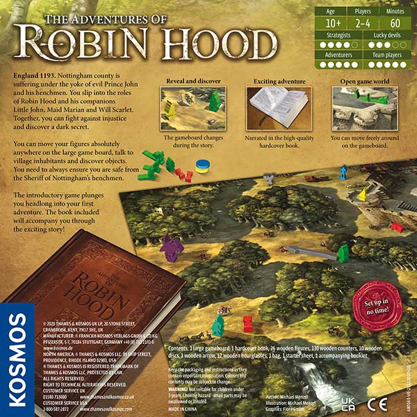 The Adventures of Robin Hood - Double Dane Games - Tabletop Games - Board  Games - Card Games